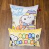 A pair of Peanuts Snoopy “Happy Easter” Decorative Pillows