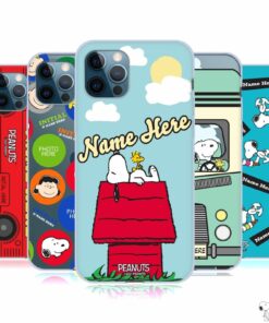 CUSTOM CUSTOMIZED PERSONALIZED PEANUTS ART SOFT GEL CASE FOR APPLE iPHONE PHONES