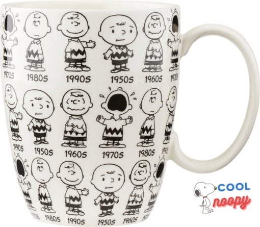 Department 56 Peanuts Anniversary Charlie Mug