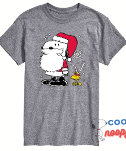 Men's Peanuts Snoopy Santa Reindeer Tee