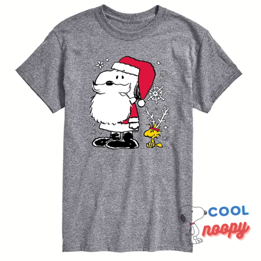Men's Peanuts Snoopy Santa Reindeer Tee