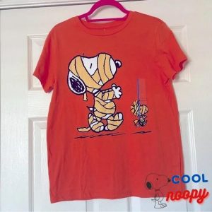 NWT Peanuts Snoopy Woodstock Halloween Tee T Shirt Top