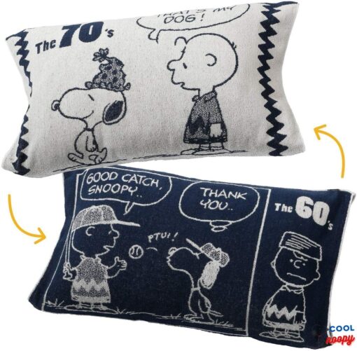 Nishikawa Peanuts Snoopy Pillowcase Navy SP5400A 227408077 from Japan