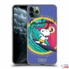 Official Peanuts Snoopy Cowabunga Surf Purple Soft Gel Applei Phone XS Max Case