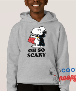 Peanuts Halloween Snoopy Vampire Hoodie