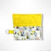 Peanuts Pouch Wallet Clutch Multifunctional Yellow Stripes