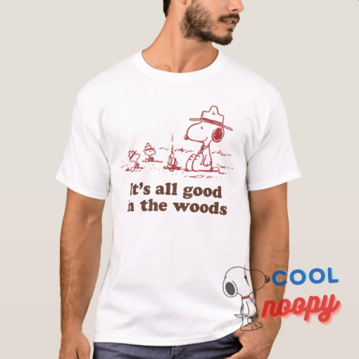 Peanuts Snoopy and Woodstock Mummies T-Shirt