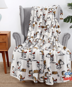 Peanuts Snoopy the Flying Ace Throw
