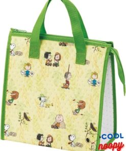 Skater FBC1-A Lunch Bag, Non-Woven Cooler Bag, Snoopy Love Nature