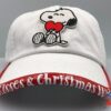 Snoopy Christmas Hat with Custom BrimmTrimm Hat Accessory Brim Protector Peanuts Charlie Brown Personalized Christmas Gift Ideas Holidays