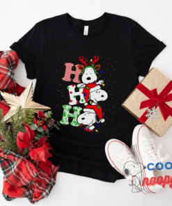Snoopy Ho Ho Ho Shirt, Snoopy Lovers T-Shirt, Christmas Shirt, Santa Shirt, Cute Ho Ho Ho Shirt, Merry Christmas Gift Shirt,Funny Snoopy Tee