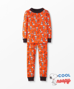 Snoopy Long John Pajama Set