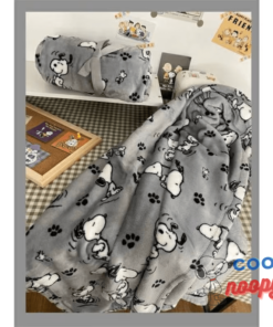 Snoopy Peanuts Poses and Paws Throw Blanket