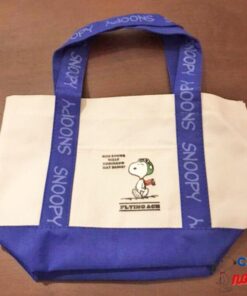Snoopy Tote Bag Lunch Bag Flying Ace Peanuts New Kawaii Japan