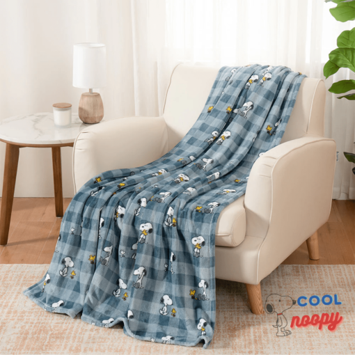 Snoopy VelvetLoft Throw 1