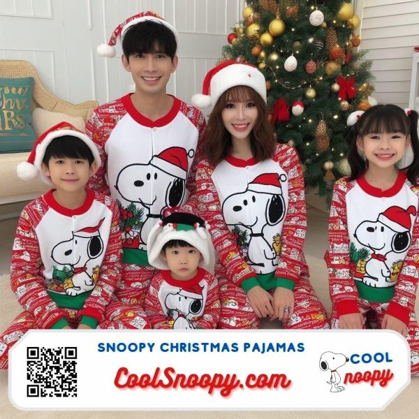Matching Family Christmas Pajamas Snoopy: Cozy Matching Set