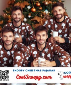 Men's Peanuts Christmas Pajamas: Cozy Men's Sleepwear