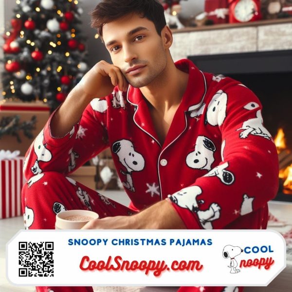 Men's Snoopy Christmas Pajamas: Classic Men's Loungewear