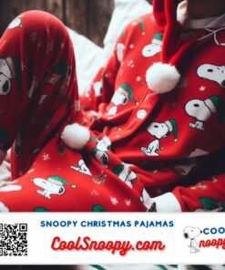 Mens Snoopy Christmas Pajamas: Festive Men's Attire