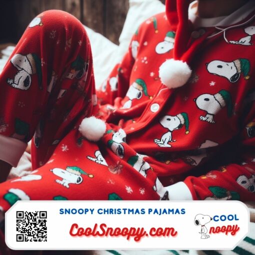 Mens Snoopy Christmas Pajamas: Festive Men's Attire