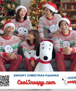 Adult Snoopy Christmas Pajamas: Cozy Holiday Comfort