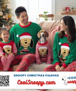 Peanuts Christmas Dog Pajamas: Cheerful Holiday Attire