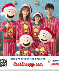 Peanuts Christmas Family Pajamas: Festive Family Sleepwear