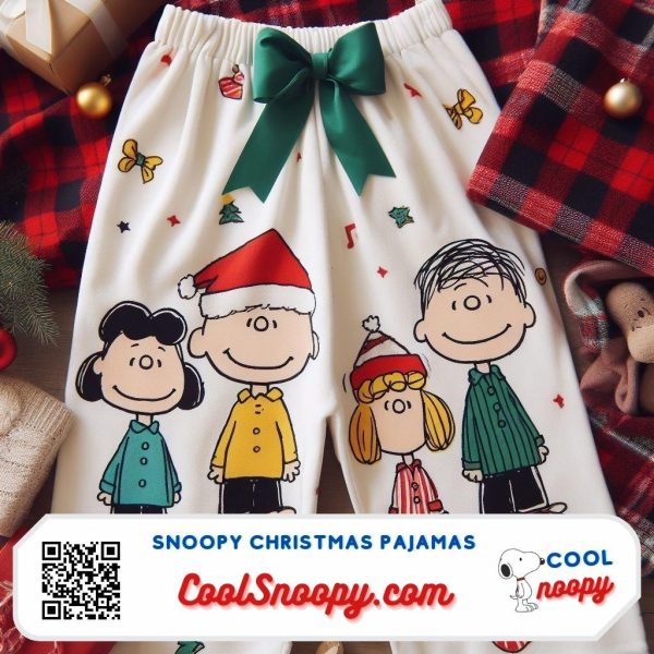 Peanuts Christmas Pajama Pants: Comfortable Holiday Sleepwear