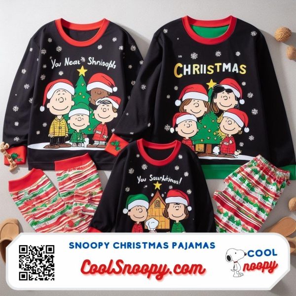 Peanuts Family Christmas Pajamas: Festive Family Loungewear