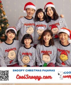 Peanuts Gang Christmas Pajamas: Classic Holiday Sleepwear