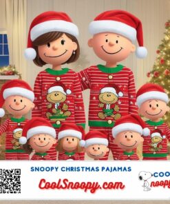 Peanuts Matching Christmas Pajamas: Festive Matching Set
