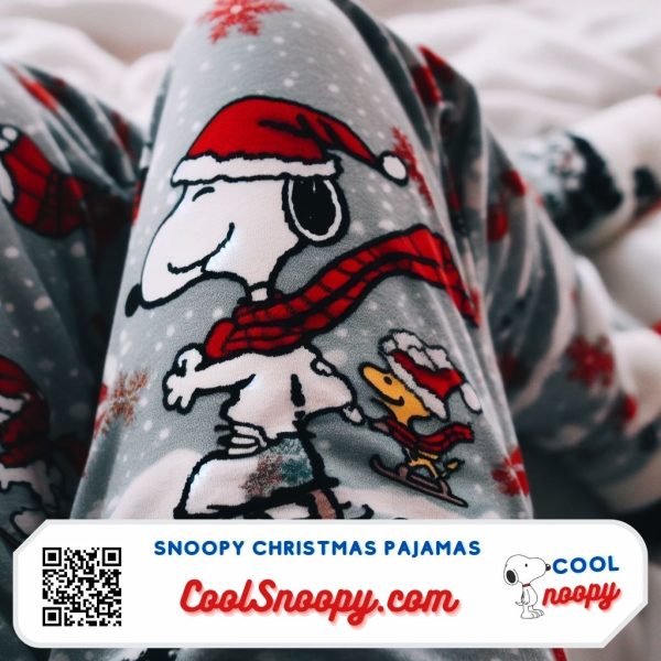Snoopy Christmas Pajama Pants: Festive Holiday Sleepwear