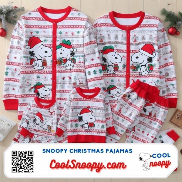 Snoopy Christmas Pajamas: Joyful Holiday Attire