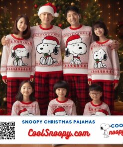 Snoopy Christmas Pajamas Family: Cozy Family Sleepwear