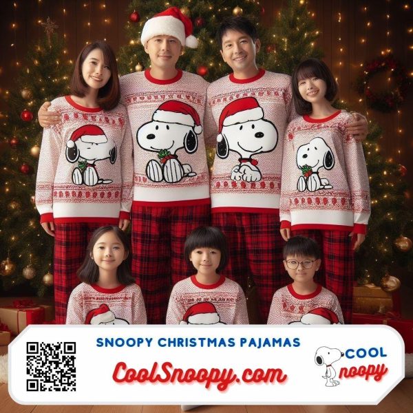 Snoopy Christmas Pajamas Family: Cozy Family Sleepwear
