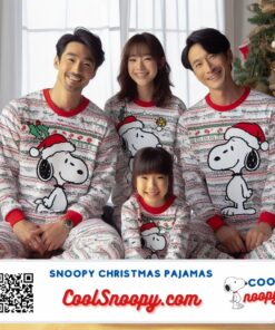 Snoopy Pajamas Christmas: Classic Holiday Loungewear