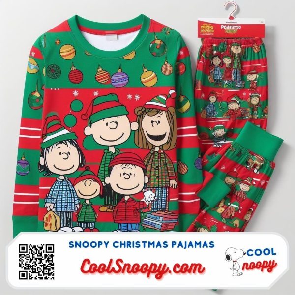 Target Peanuts Christmas Pajamas: Festive Holiday Collection