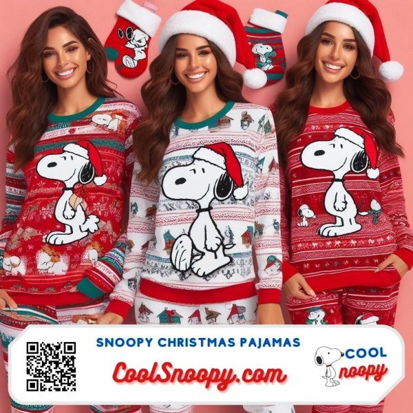 Womens Snoopy Christmas Pajamas: Comfortable Women's Sleepwear
