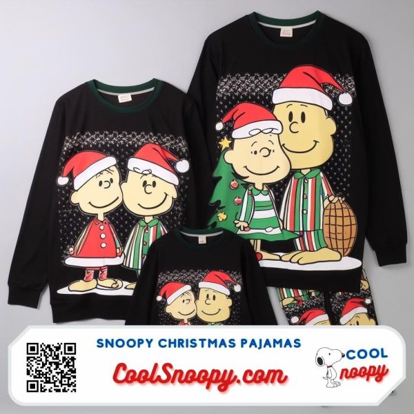 Family Peanuts Christmas Pajamas: Joyful Family Loungewear