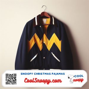 Classic Charlie Brown Jacket Embrace the Iconic Zigzag Style