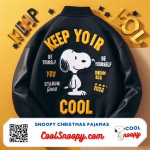 Embrace Timeless Fashion with a Snoopy Varsity Jacket