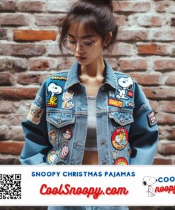 Iconic Snoopy Jean Jacket - A Must-Have for Collectors