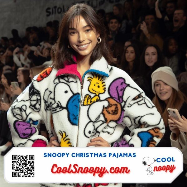 Snoopy Fleece Jacket Embrace Warmth and Nostalgia