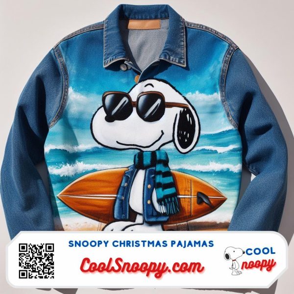 Snoopy Jean Jacket for Women Effortless Cool and Comfort
