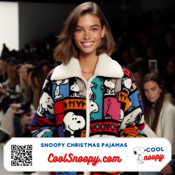 Stay Cozy in Style with Our Snoopy Fleece Jacket