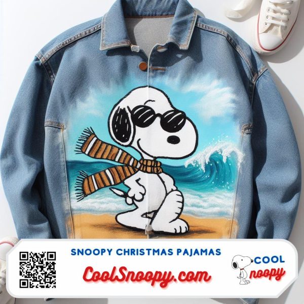 Stay on Trend with Our Snoopy Jean Jacket Collection