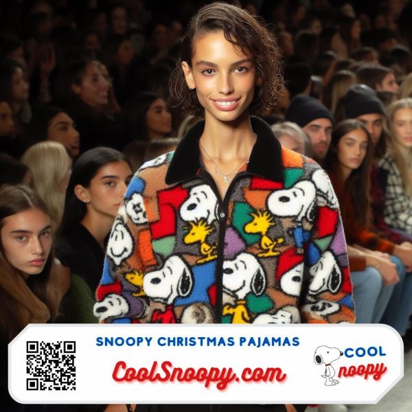 The Perfect Blend of Comfort and Fashion Snoopy Fleece Jacket