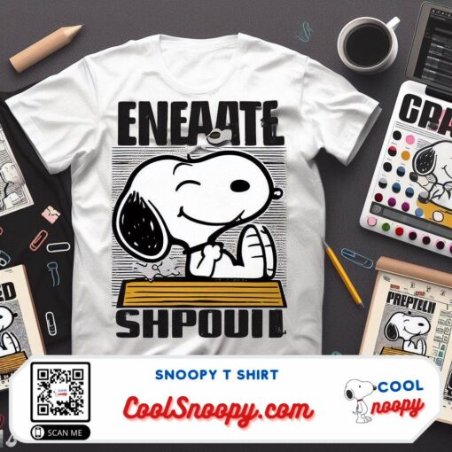 Exclusive Peanuts Snoopy T-Shirts Collection