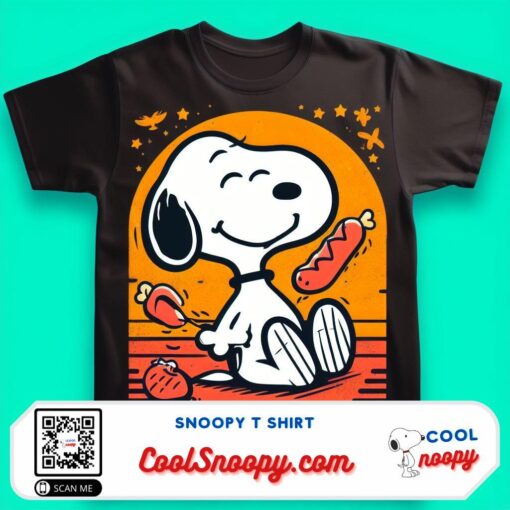 Charming Snoopy Peanuts T-Shirt - A Classic Favorite