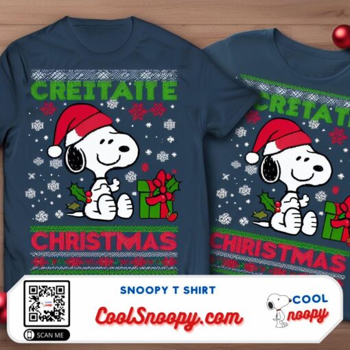 Snoopy T-Shirt Christmas Edition - Limited Holiday Release